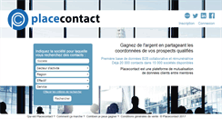 Desktop Screenshot of placecontact.com